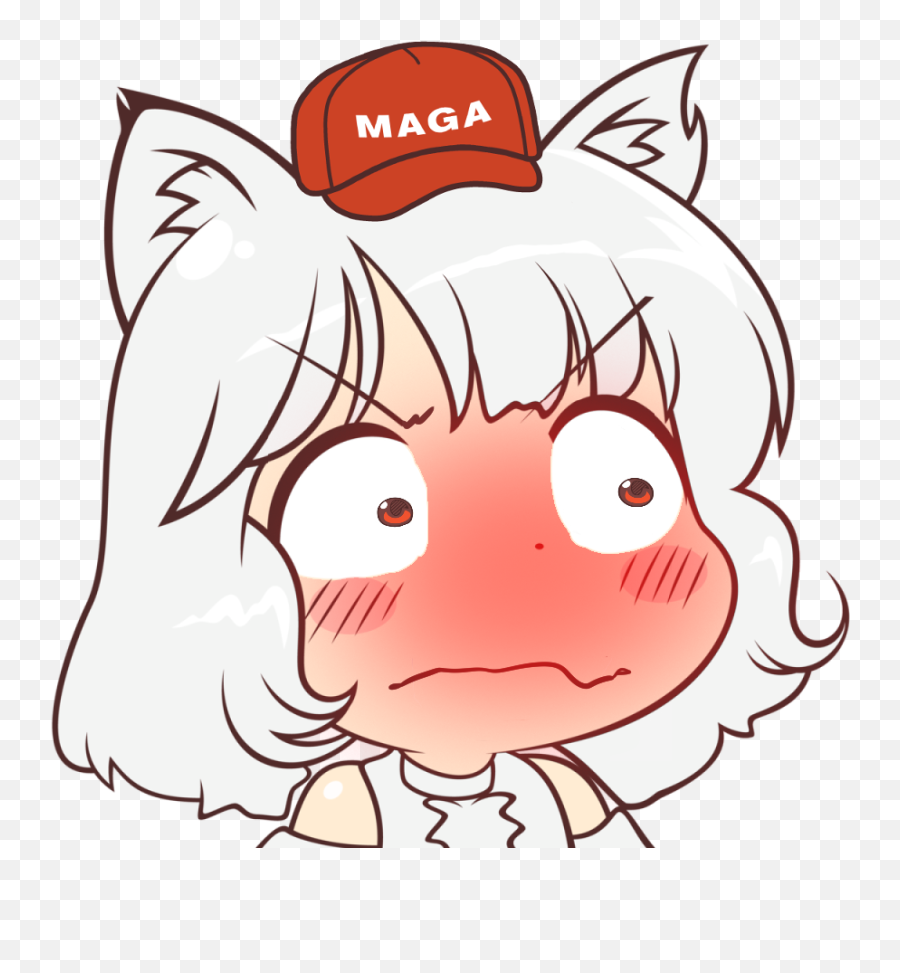 Awoo Cringe Maga Momiji Know Your Meme - Maga Awoo Emoji,Why Are Emojis Consider Cringe