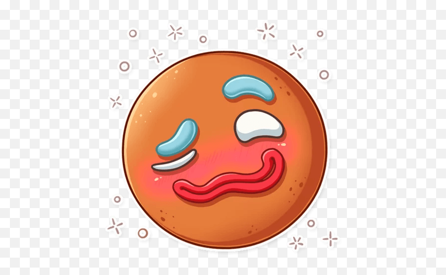 Gingy - Telegram Sticker Happy Emoji,Telegram Stickers With Emoticons
