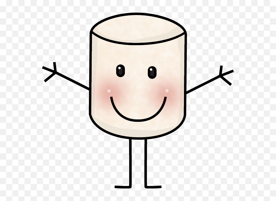 Marshmallow Challenge Clipart - Marshmallow Clip Art Free Emoji,Smores Emoji