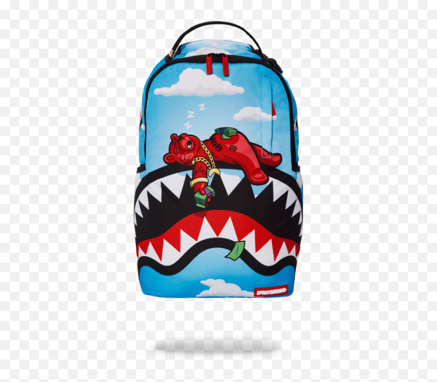 Sprayground - Diablo Money Dreams Backpack Dlxr Sprayground Backpack Emoji,Emoji Little Backpacks