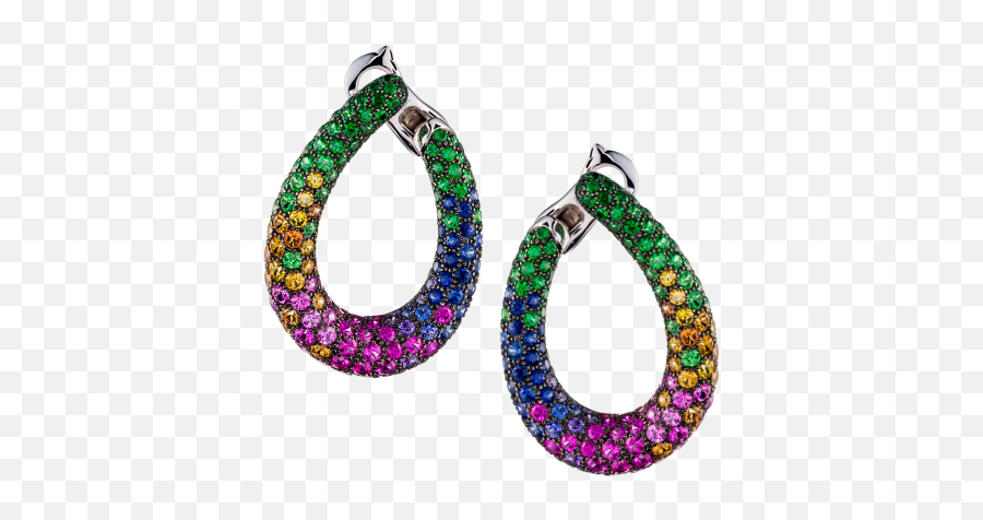 Masy The Chameleon Hoop Earrings A Maison Boucheron - Solid Emoji,Chameleon Color Emotion