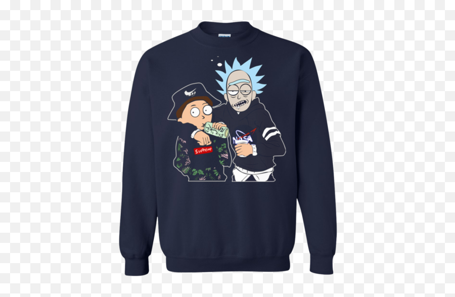 Rick And Morty Like Fashion Supreme And Nasa Sweatshirt U2013 Mv Emoji,Tardis Emojis