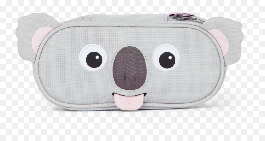 Affenzahn Pencil Case Koala Emoji,Cute Pink Emoji Pencil Pouch Pink