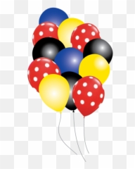 Mickey Mouse Party Supplies - Mickey Mouse Birthday Balloons Png Emoji,Emoji Balloons At Party City