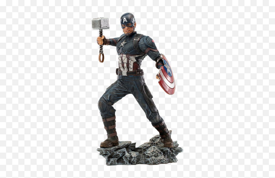 Captain America Ultimate 110 Bds Art Scale Statue By Iron Studios Emoji,Captain Kirk On Not Giving Emotions Movie