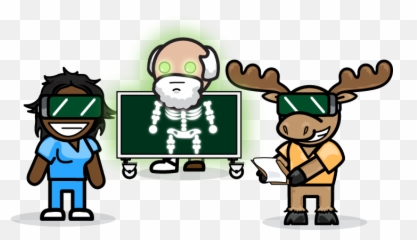 A Moose On A Mission In Healthcare Graphic Novel D2l Emoji,Antler Emoticon Facebook
