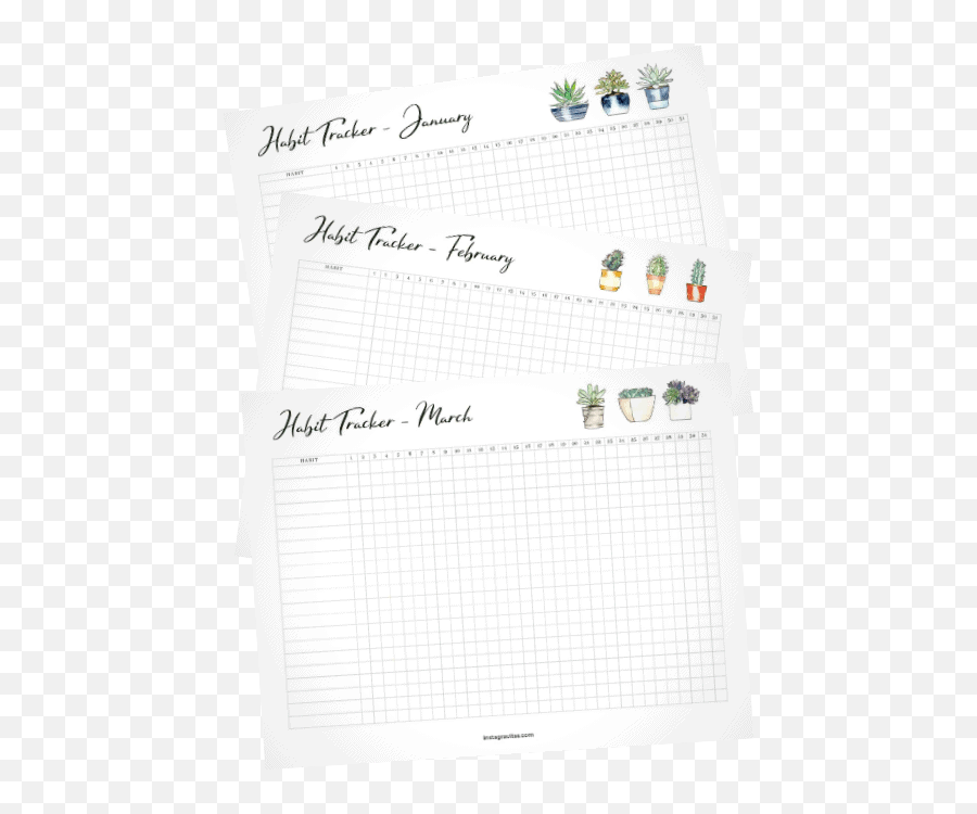 A Complete Guide To Using A Habit Tracker Printable 50 Ideas Emoji,Printable Emotion Face On A Stick