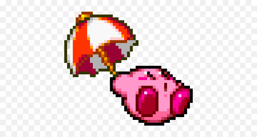 Top Kirby Spinoff Games Stickers For - Kirby Pixel Art Gif Emoji,Kirby Emoji