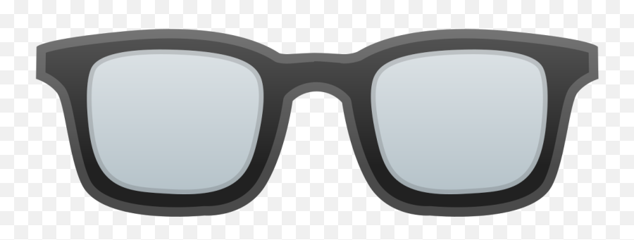 Noto Emoji Oreo 1f453 - Emoji Eyeglasses,Grey Emoji
