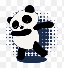 Dabbing Panda Bear Cute Dab Dance Animal Weekender Tote Bag - Avril Lavigne Emoji,Dab Emoji Pillow