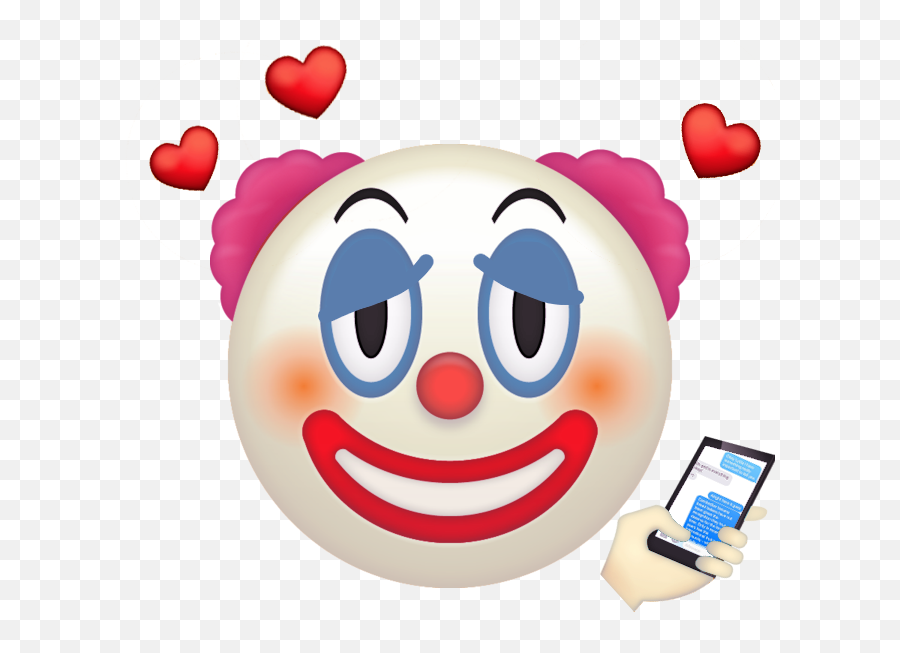 Pin Di Misc - Clown Emoji,Emoji For Drunk