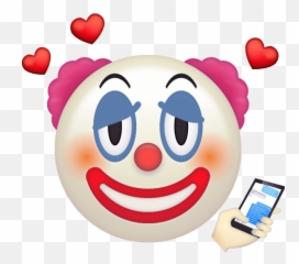 Pin Di Misc - Clown Emoji,Emoji For Drunk