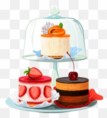 Plates Cakes Fruits Sticker - Gateau Cake Dessin Emoji,Emoji Cake Plates