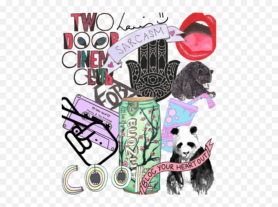 Collage Tumblr - Buscar Con Google Tumblr Png Tumblr Imágenes Hipster Tumblr Png Emoji,Collages Con Emojis