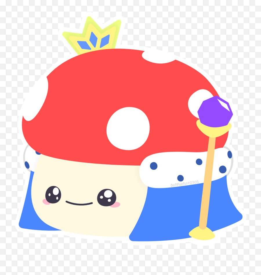 King Mush Sticker - Bubble Gum Simulator King Mush Fandom Emoji,Emoji Mush