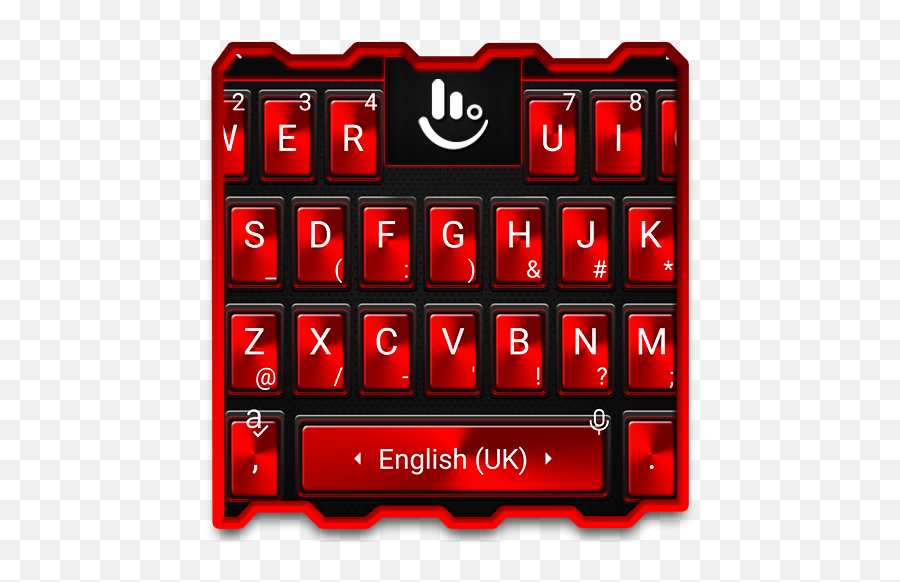 Fashion Keyboard Theme - Simple Black Red Style 612222018 Android 10 Keyboard Emoji,Stylize Emojis