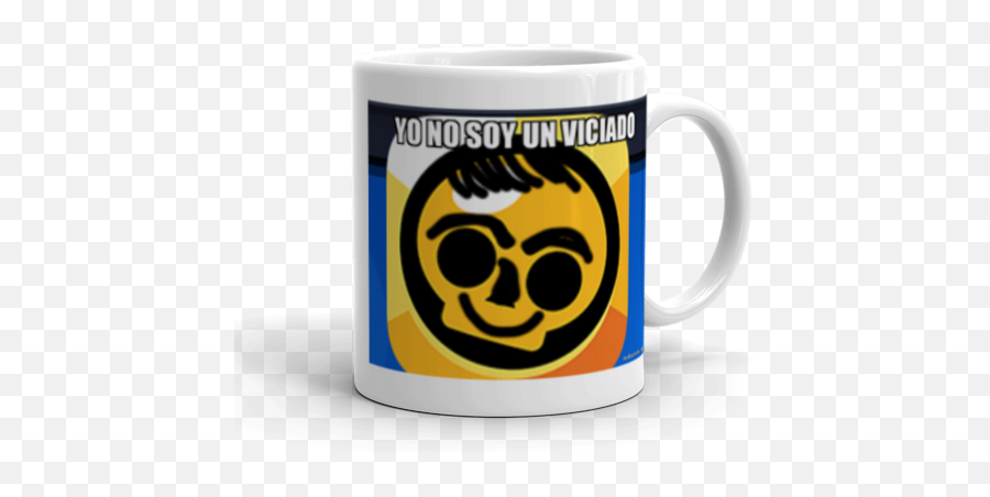 Yo No Soy Un Viciado - Magic Mug Emoji,Emoticon Yo