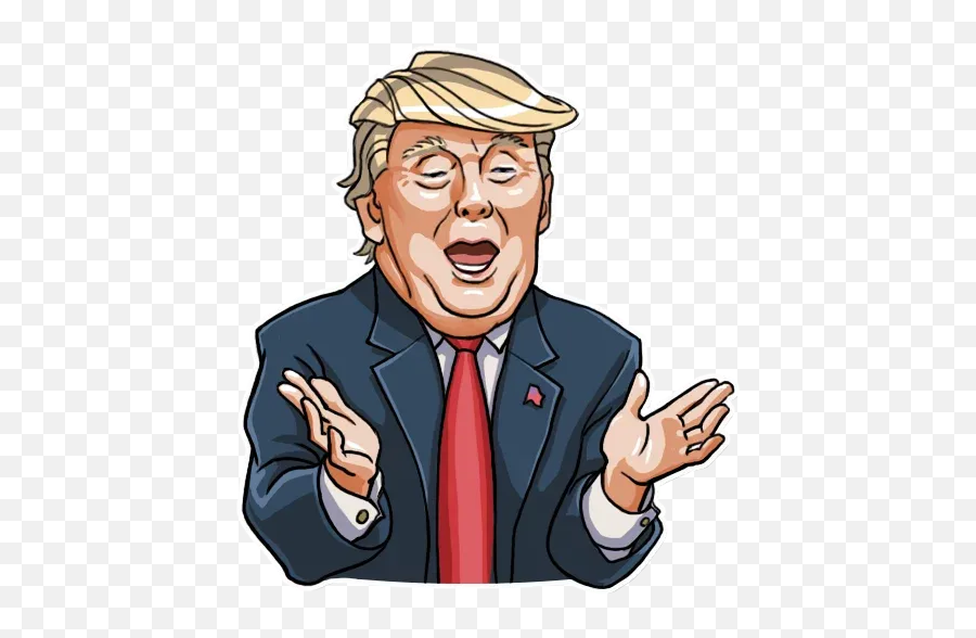 Donald Trump Whatsapp Stickers - Stickers Cloud Male Funny Happy 65th Birthday Emoji,Dump Trump Emoji