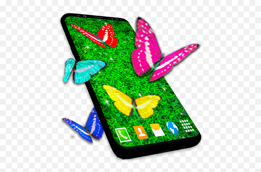 Download Real Butterflies On Screen On Pc U0026 Mac With Appkiwi - Girly Emoji,Samsung Galaxy Grand Prime Emoticons