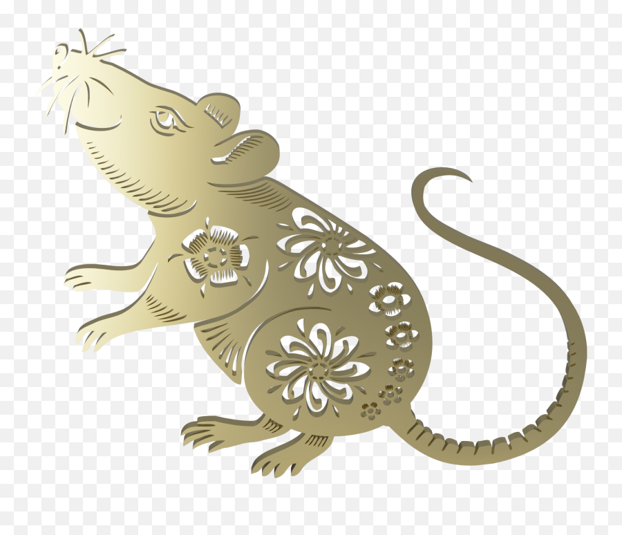 2020 Year Of The Rat - Flower Mountain Acupuncture Of Animal Figure Emoji,Steel Emotion Face