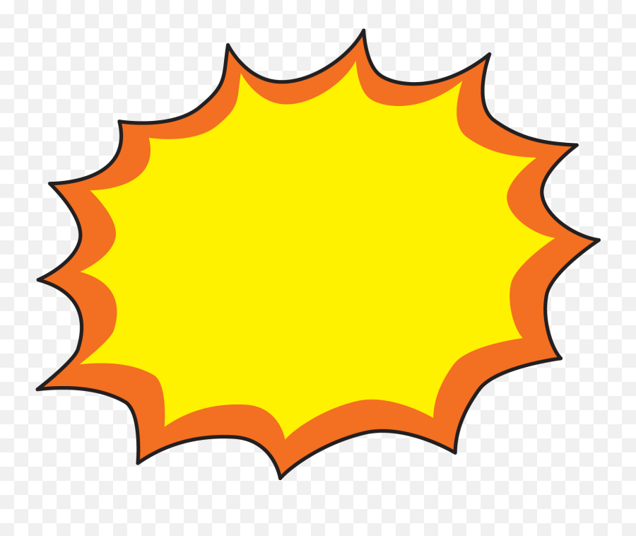 Starburst Cliparts - Clipart Explosion Png Download Full Vector Explosion Comic Png Emoji,Boom Emoji