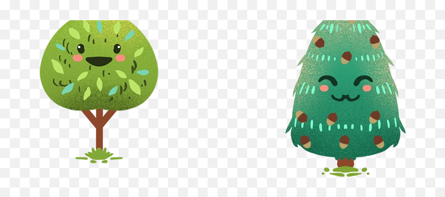 Colección De Vectores De Árboles De Emoji De Dibujos - Art,Cuadro De Emojis Colección De Vectores De Árboles De Emoji De Dibujos - Art,Cuadro De Emojis