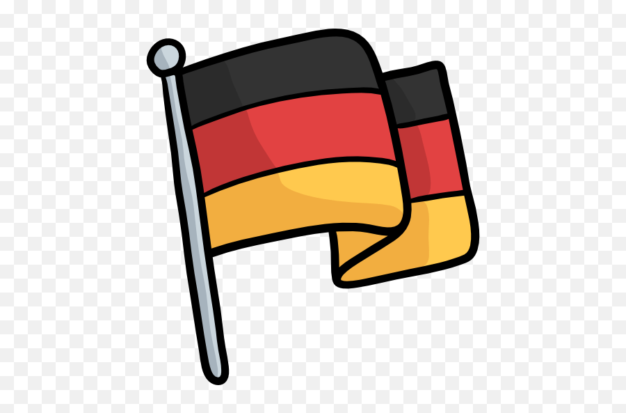 Learn German Online - German Flag Cartoon Png Emoji,German Emotions Funny