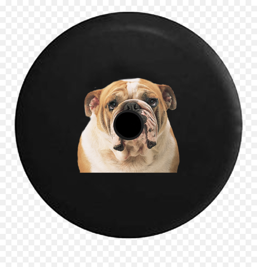 Products - Jeep Covers Tire Bulldog Emoji,English Bulldog Emoji