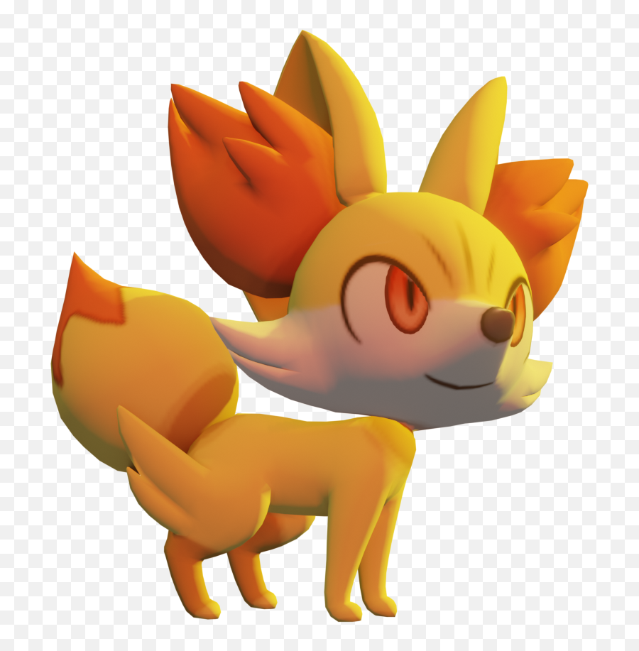 Pokemon - Fictional Character Emoji,Fennekin Happy Emotion