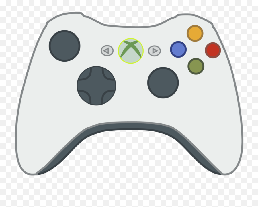 Cartoon Xbox Controller Transparent Clipart - Full Size Xbox Controller Icon Png Emoji,Xbox Suggestions Emojis Based On Games