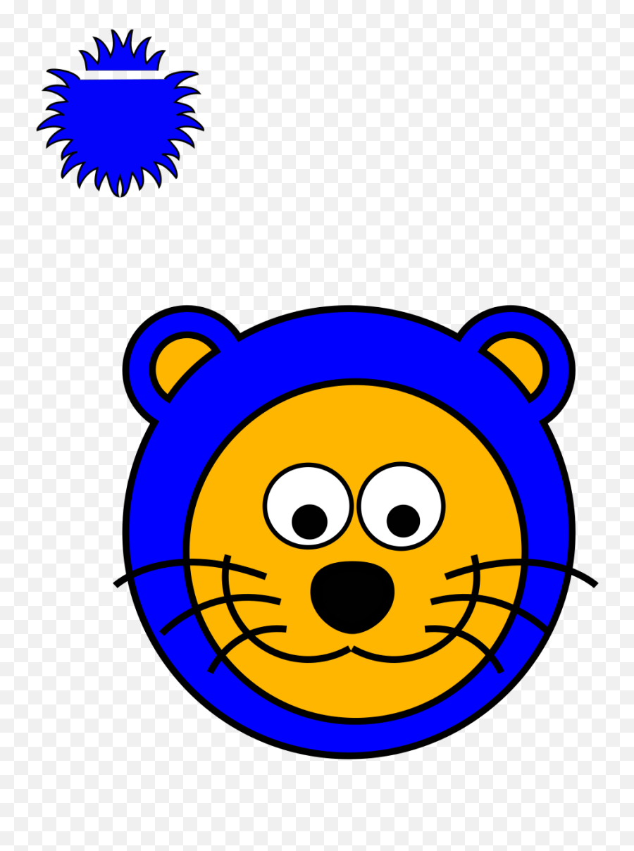 Cartoon Lion Face Svg Vector Cartoon Lion Face Clip Art Emoji,Squirrel Emoticon Skype