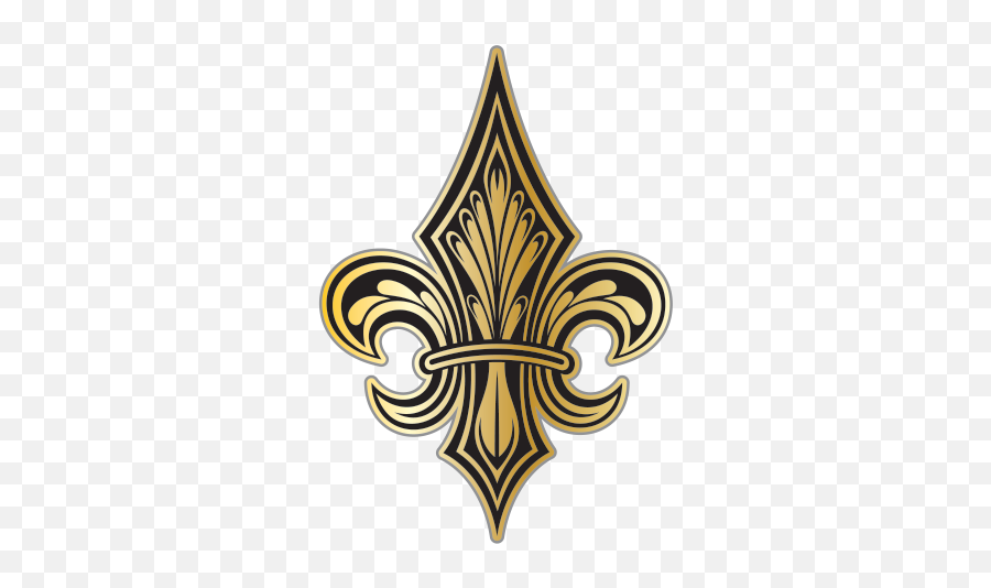 Printed Vinyl Fleur De Lis Lily Lotus Flower Religion Royal Emoji,French Royal Emblem Emoticon