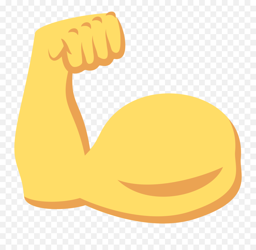 Emoji Clipart Muscle Picture 1005854 Emoji Clipart Muscle - Emoji Musculo Png,Emoji Clipart