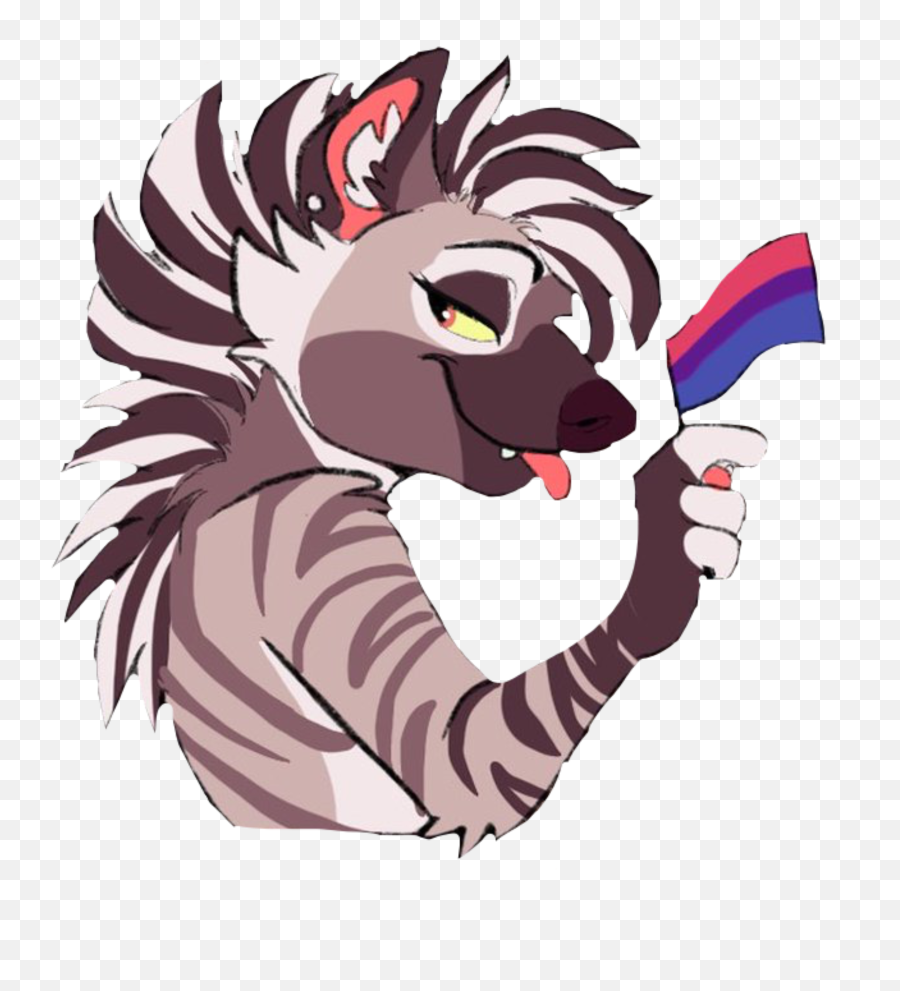 Bisexual Pride Flag Prideflag Purple Sticker By Nessa - Fictional Character Emoji,Bisexual Pride Flag Emoji
