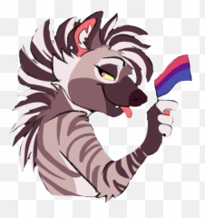 Bisexual Pride Flag Prideflag Purple Sticker By Nessa - Fictional Character Emoji,Bisexual Pride Flag Emoji