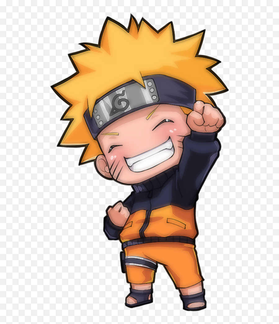 Naruto Anime Cartoon Emoji - Naruto Chibi Png,Naruto Emoji