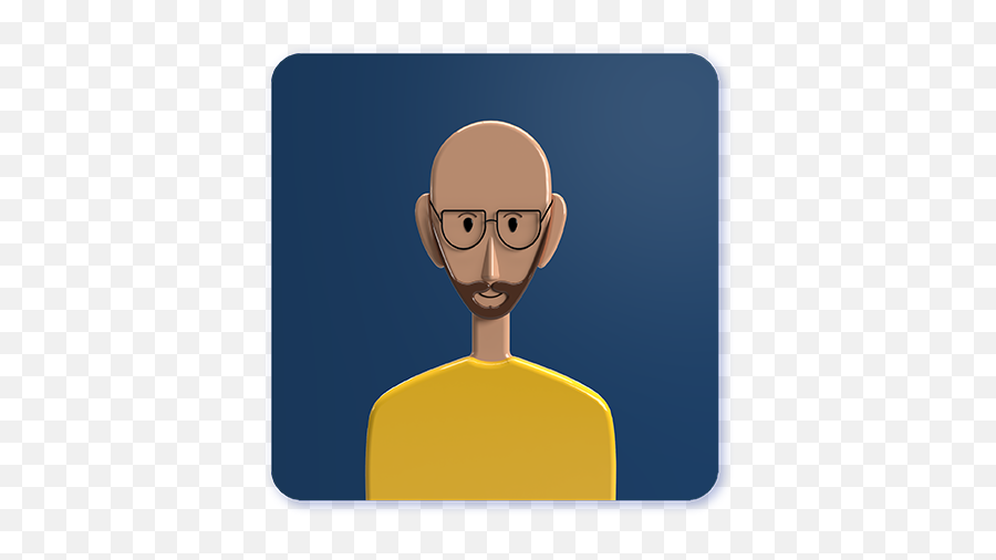 Powerpeopleplatform Emoji,Male Bald Moustache Emoji