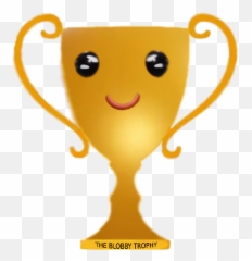 Blobbyrun - Happy Emoji,Trophy Emoticon