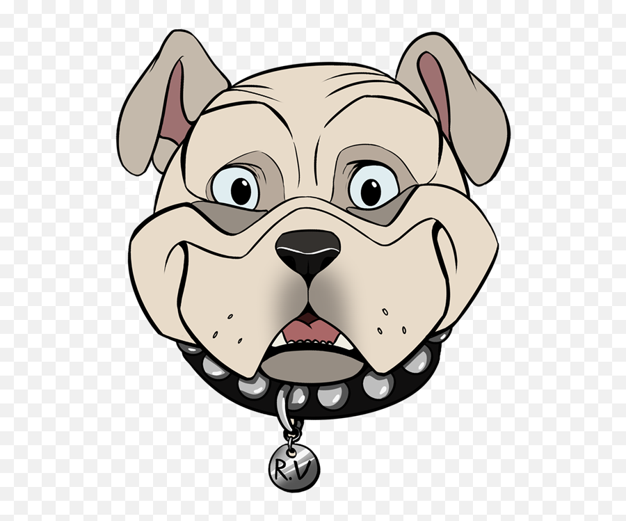 Face Clipart English Bulldog - Bulldog Face Png Emoji,Georgia Bulldog Emoji