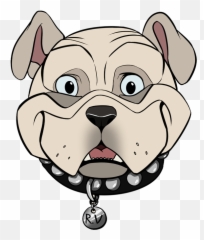 Face Clipart English Bulldog - Bulldog Face Png Emoji,Georgia Bulldog Emoji