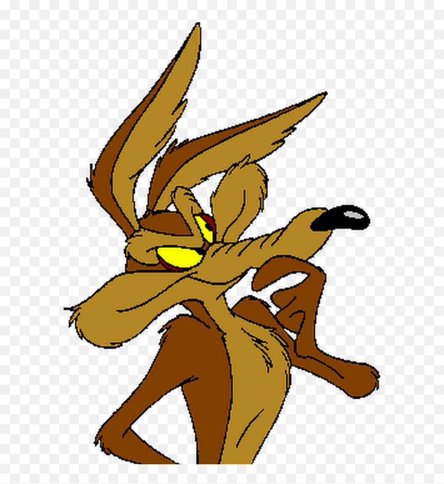 Wile E Coyote Youtube Thinking Face - Coyote Looney Tunes Png Face Emoji,Road Runner Emoji