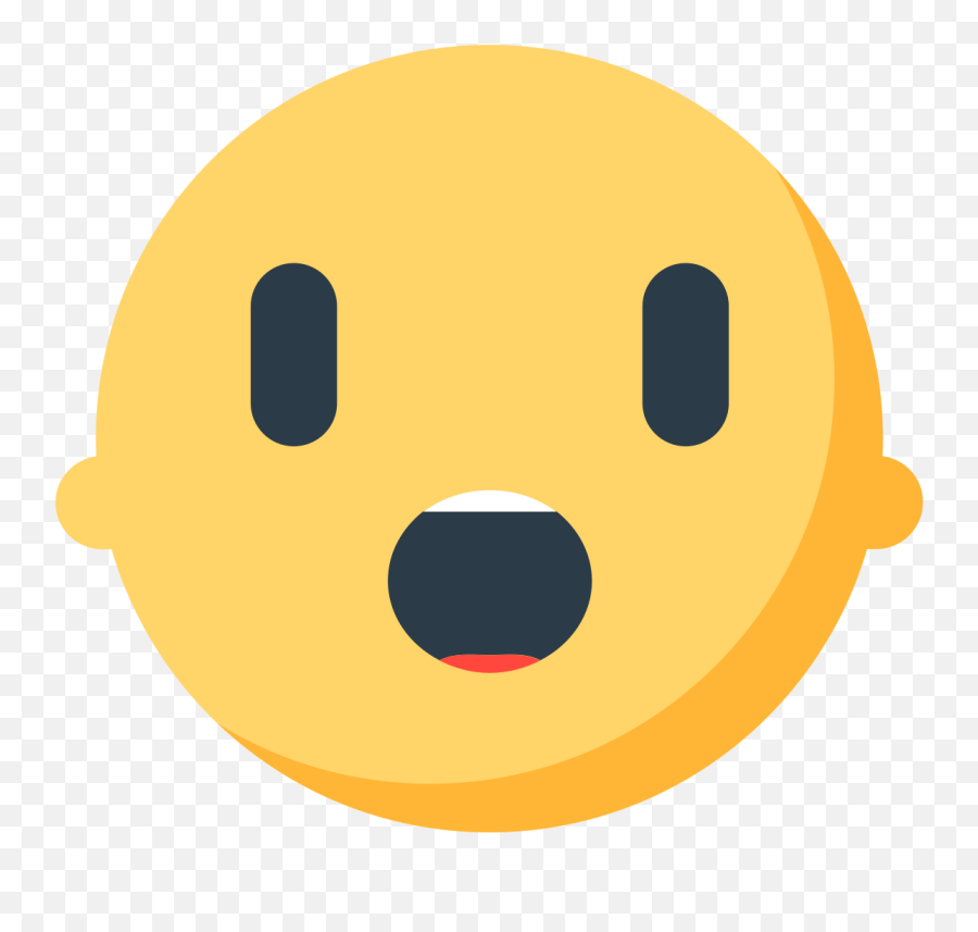 Fxemoji U1f62e - Opened Mouth Emoji,Firefox Emojis