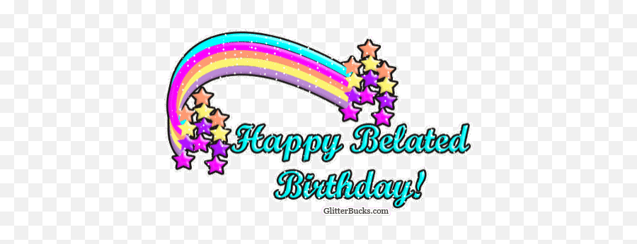 Top Happy Belat Stickers For Android - Animated Happy Belated Birthday Gif Emoji,Happy Belated Birthday Emoticon