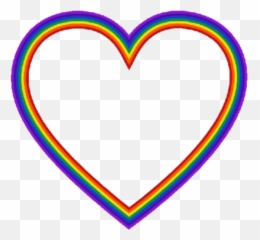 Heart Rainbow Messy Heartthrob Sticker - Aesthetic Rainbow Heart Png Emoji,Heart Throb Emoji