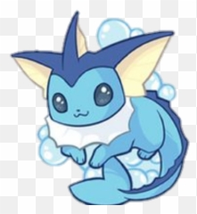 Vaporeon Sticker - Eevee Emoji,Vaporeon Emoji