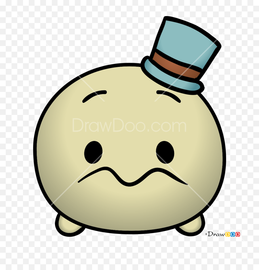 To Draw Jiminy Cricket Disney Tsum Tsum - Happy Emoji,Jiminy Cricket Emoji