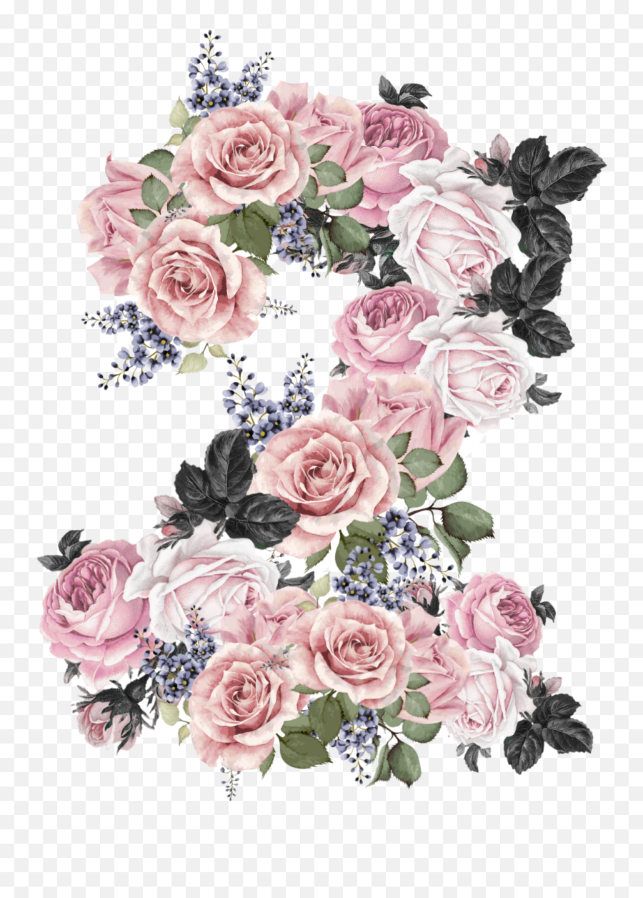 Flower Floral Sticker - Floral Emoji,Two Roses Emoji