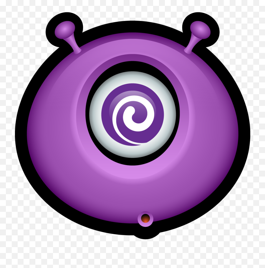 Confused Monster Monsters Emoticon - Alien Monsters Eye Png Emoji,Spiral Emoticon