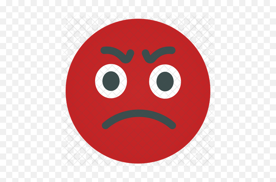 Free Angry Emoticon Icon Of Flat Style - Dr Sun Museum Emoji,Angry Pouting Emoticon