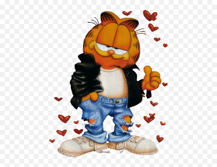 Garfield And Odie Garfield Cartoon - Happy Thursday Funny Emoji,Garfield Laughing Crying Emoticon Plush
